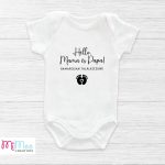 Bababejelentő ajándékcsomag nagyszülőknek – Hello, Mama és Papa szett
