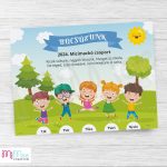 Egyedi ballagási emlékkép, tabló - bölcsi, ovis ballagásra