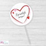 Szíves beszúró tábla