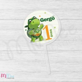 Mimee creation - Teknősös torta beszúró átlátszó alapon