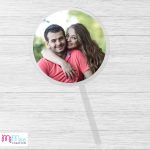 Névre szóló, szerelmes pár beszúró tábla