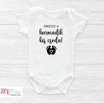 Kis csoda érkezik - egyedi feliratos baba bejelentő body