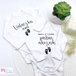 2db baba bejelentő body ikrek részére