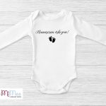 Hamarosan érkezem baba bejelentő body