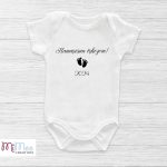 Hamarosan érkezem baba bejelentő body