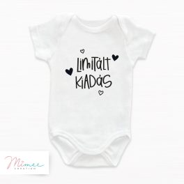 Limitált kiadás - különleges baba bejelentő body