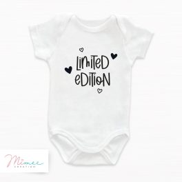 Limited edition - különleges baba bejelentő body