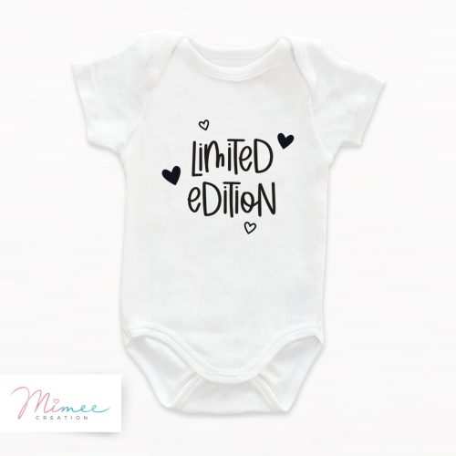 Limited edition - különleges baba bejelentő body