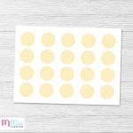 A jutalomkártya hátulja, ahol a matricákat lehet gyűjteni