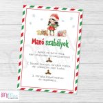 Manó szabályok kártya