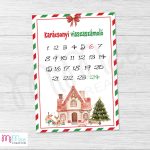 Karácsonyi visszaszámláló