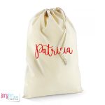 Zsák keresztnévvel - kicsi natúr