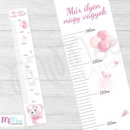 Balerina nyuszis magasságmérő