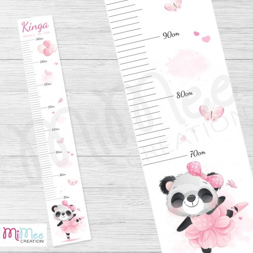 Balerina panda macis magasságmérő