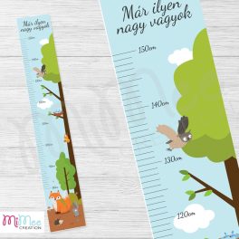 Erdei állatos magasságmérő