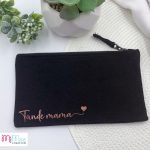 Kisméretű keresztneves neszeszer - fekete