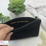 Kisméretű keresztneves neszeszer - fekete