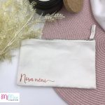 Kisméretű keresztneves neszeszer - tört fehér