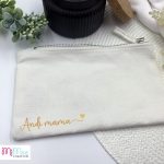 Kisméretű keresztneves neszeszer - tört fehér