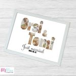 Pénzátadó képkeret nevekkel és fotó feliratos képpel - A/4-es méretben