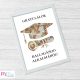 Pénzátadó képkeret ballagásra, érettségire, diplomaosztóra  - A/4-es méretben