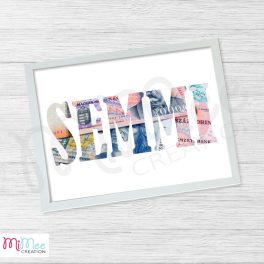   Semmi feliratos pénzátadó képkeret - ha az ünnepelt nem kért semmit  - A/4-es méretben