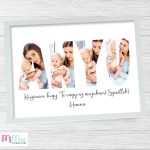 Anya feliratos fotó kollázs egyedi szöveggel