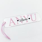 Plexi könyvjelző nevekkel