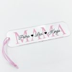 Plexi könyvjelző nevekkel